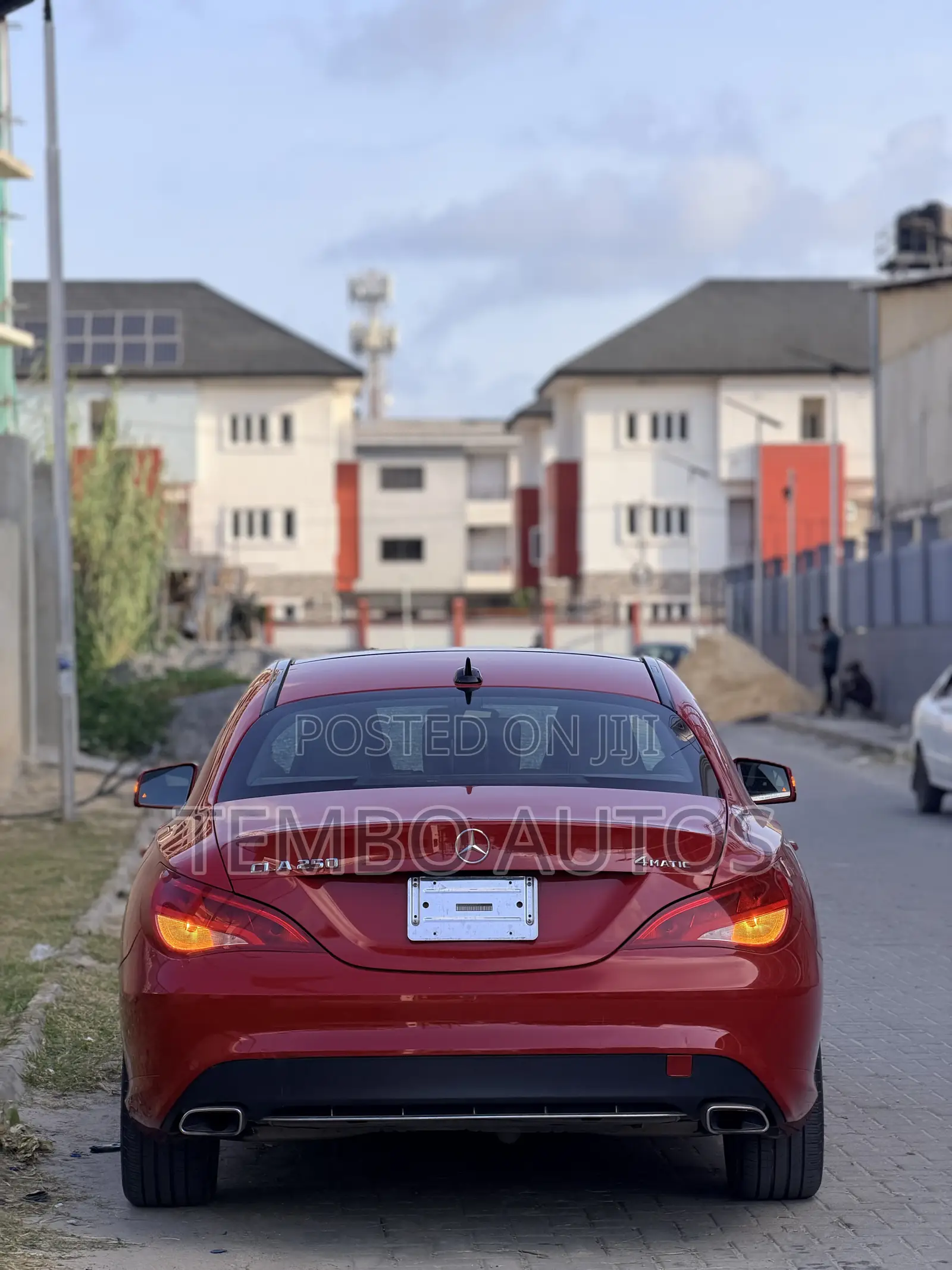 Mercedes-Benz CLA-Class CLA 250 4MATIC Sedan 2016 Red