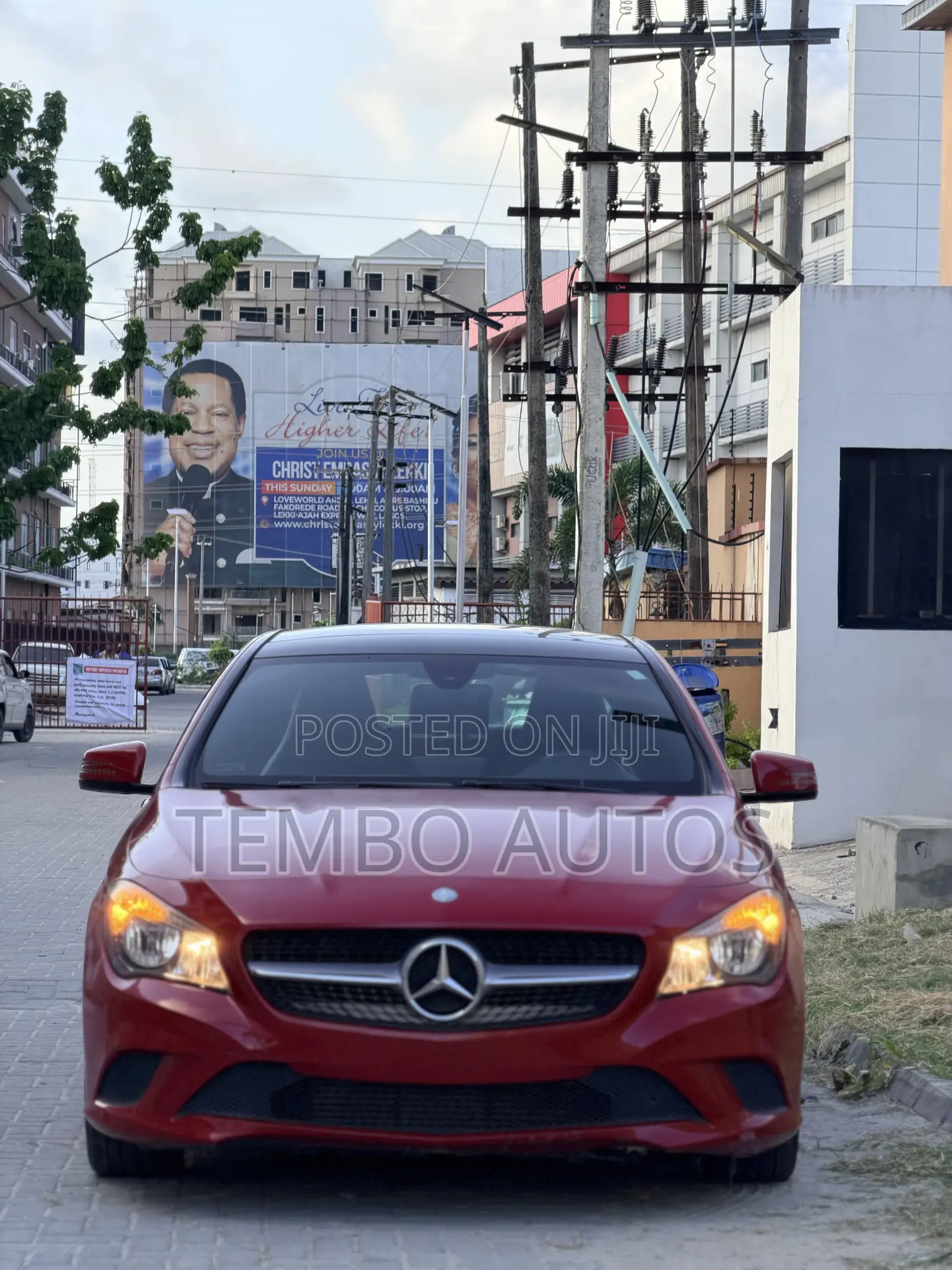 Mercedes-Benz CLA-Class CLA 250 4MATIC Sedan 2016 Red