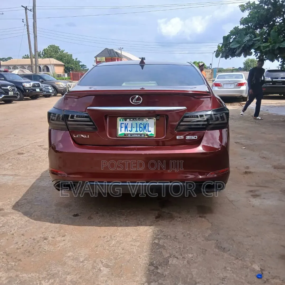 Lexus ES 350 2007 Red