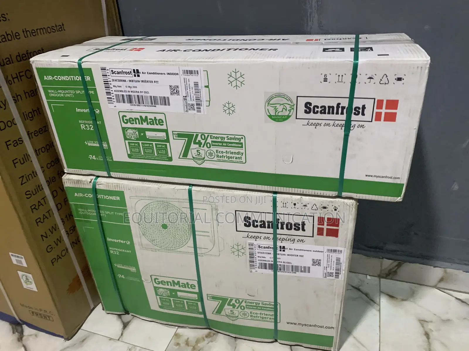 Scanfrost Sf Acs09ink Ac – 1hp Wall-Mounted Air Conditioner