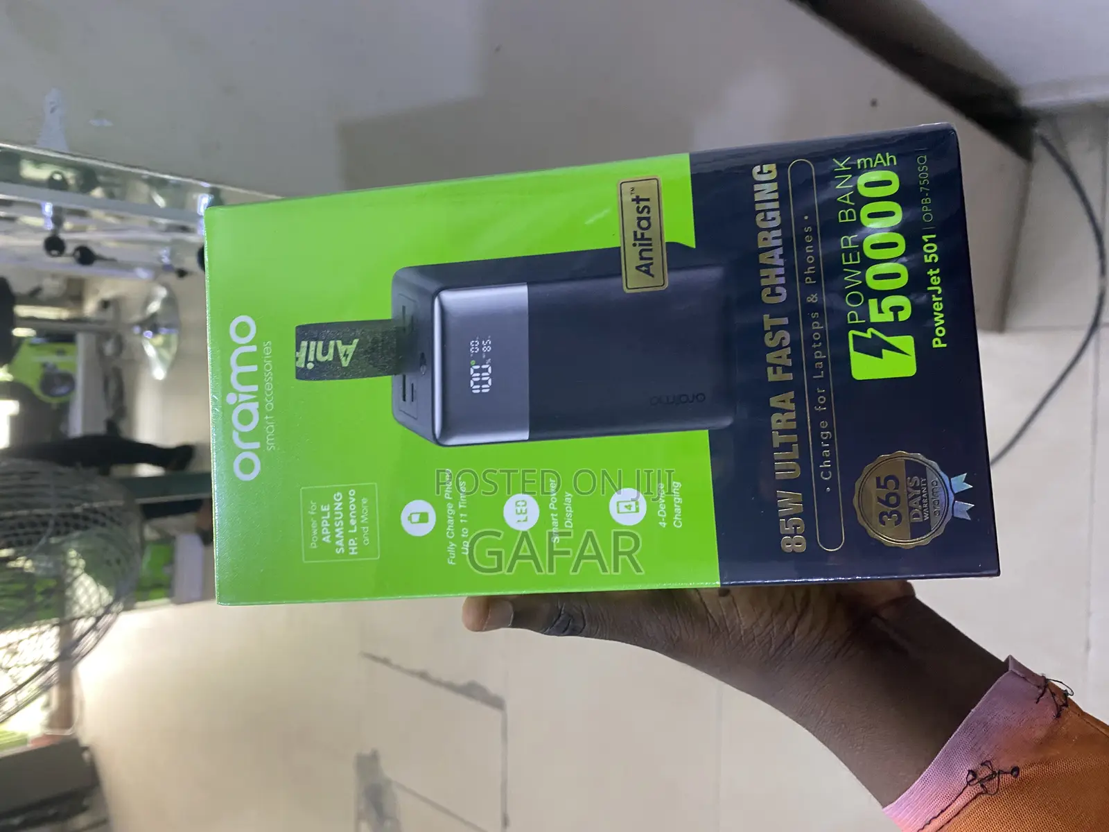 Oraimo Powerjet 501
