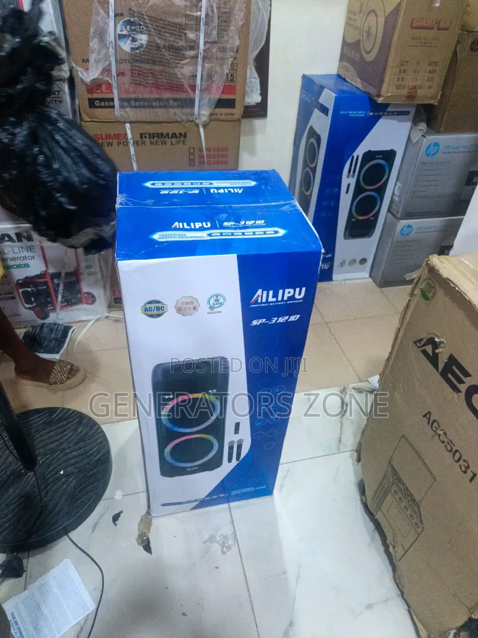 Ailipu Speaker System Supporting Two Mics