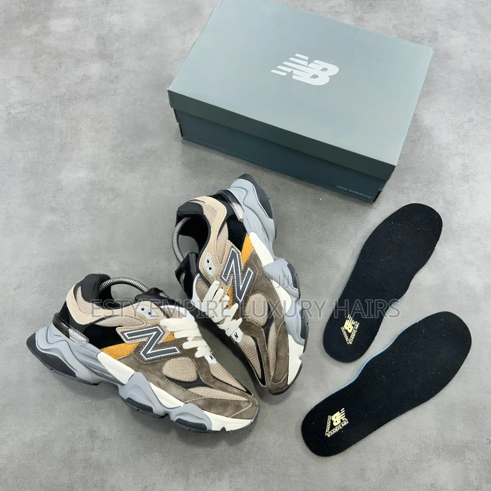 New _ New Balance 9060 “ Brown Beige-Tan ” Snks