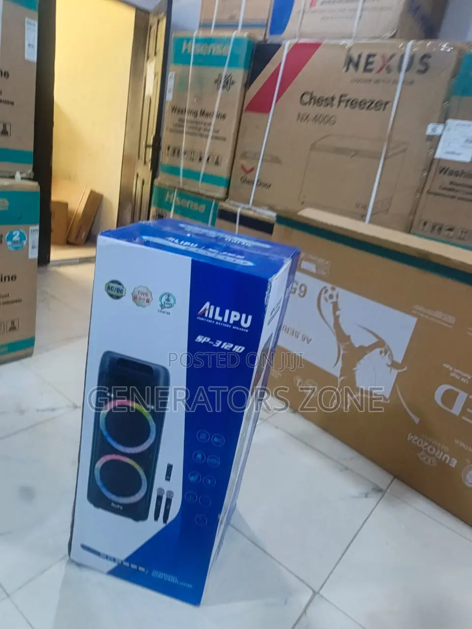 Ailipu Audio System With Dual Mic Functionality