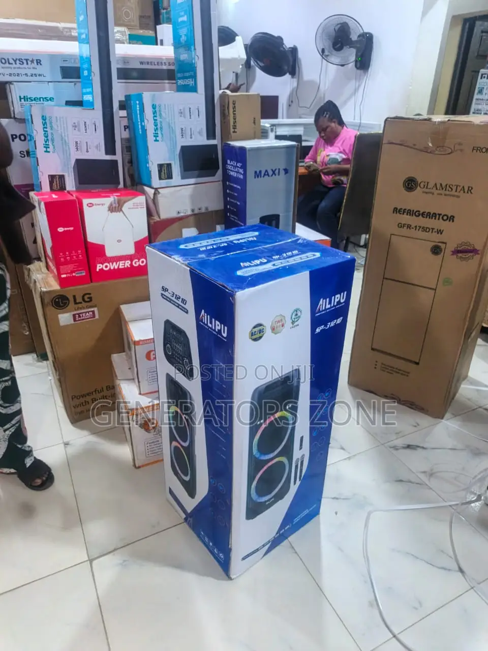 Ailipu Audio Speaker Featuring Dual Mic Setup