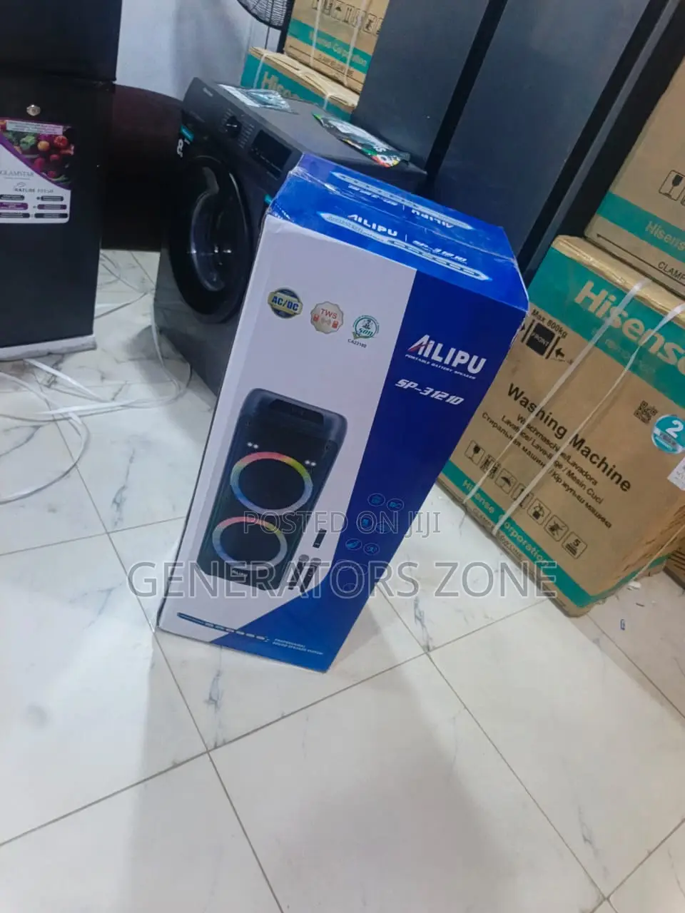 Ailipu Speaker With Two Microphone Connectivity