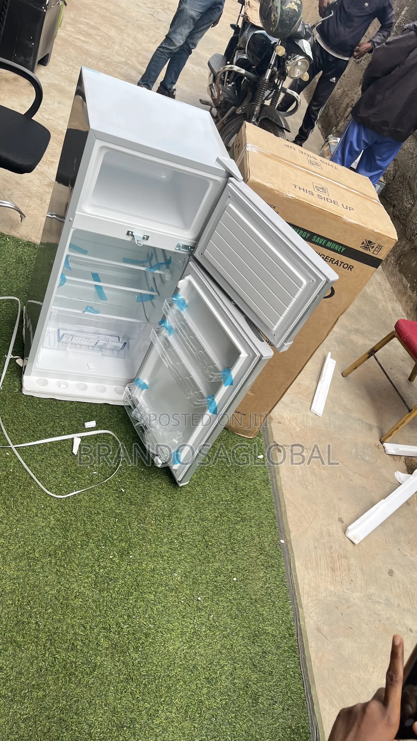 Haier Thermocool 95l Double Door Refrigerator [Hrf-95bex] Saving Unit