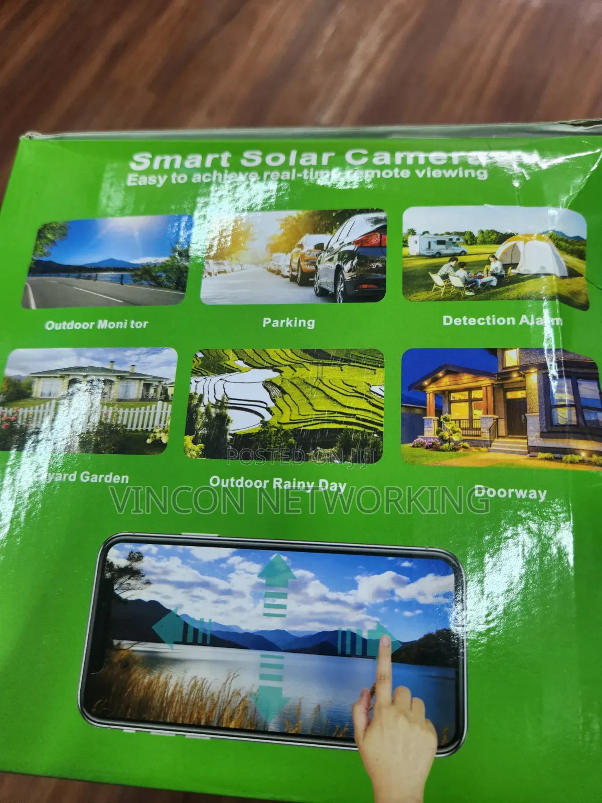 9mp 4g Lte V380 Triple Lens PTZ Solar Camera