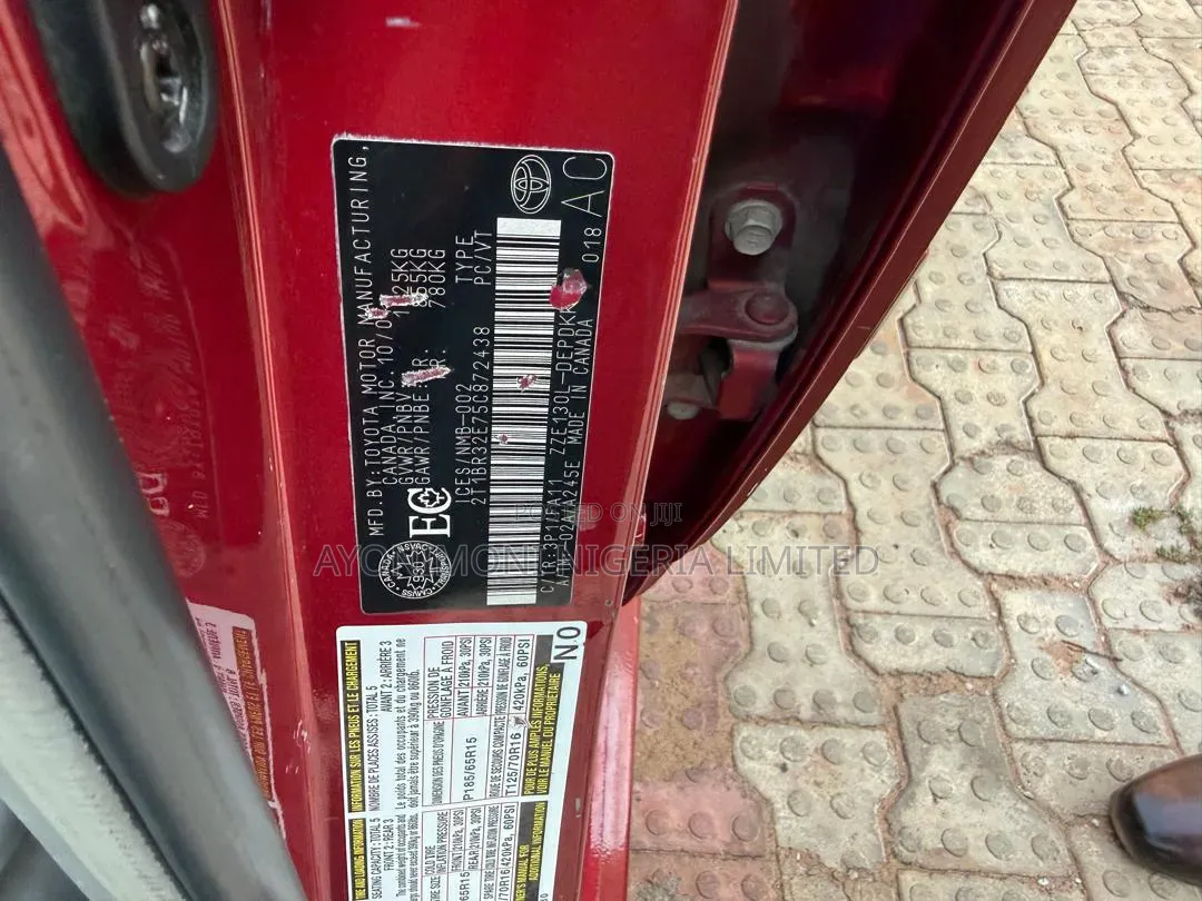 Toyota Corolla 2005 Red