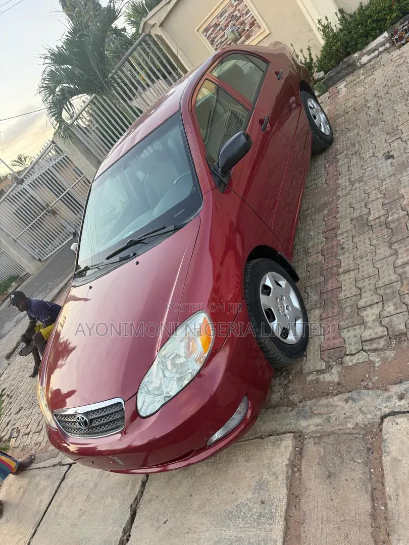 Toyota Corolla 2005 Red
