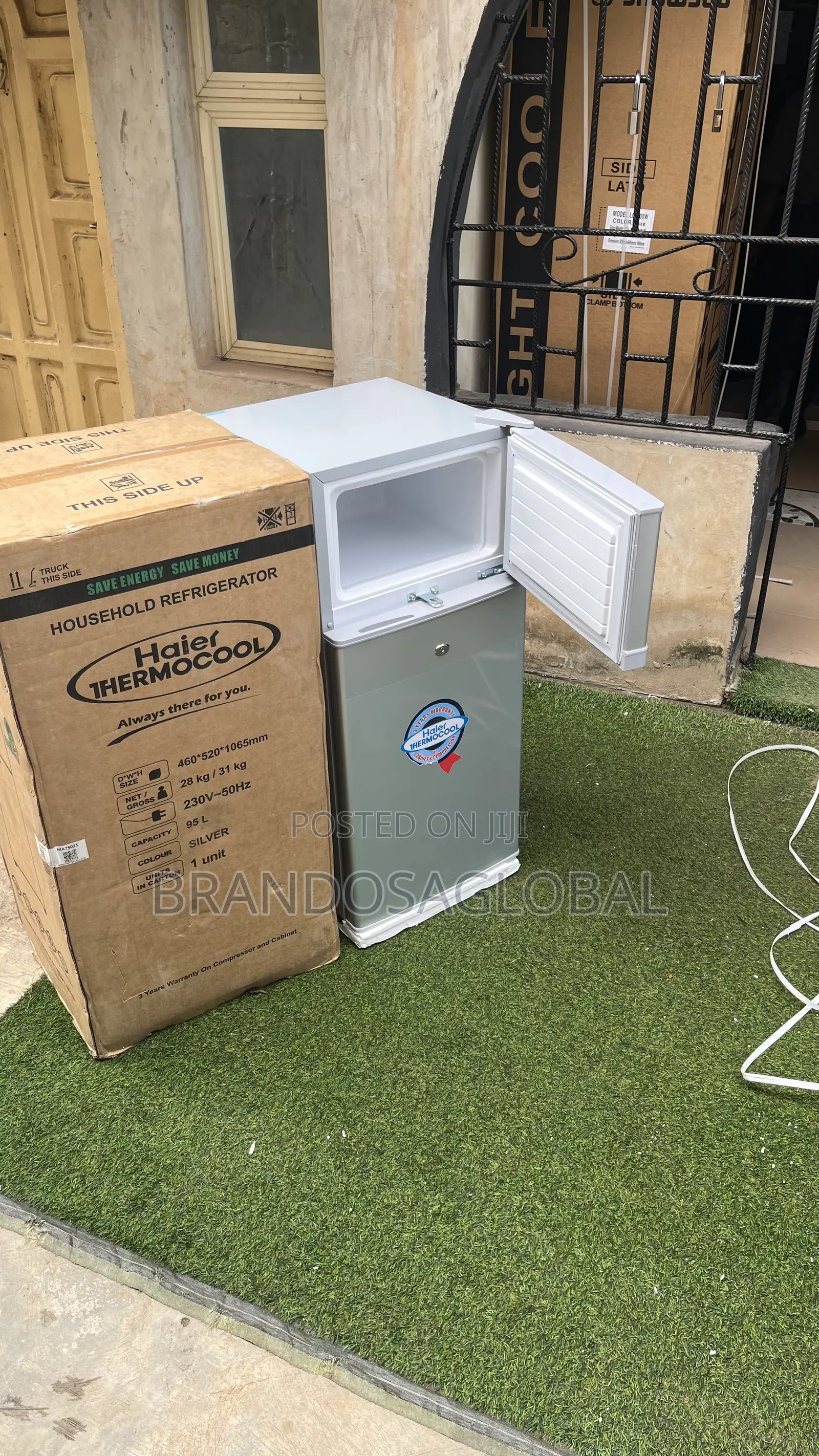 Haier Thermocool 95l Double Door Refrigerator[Hrf-95bex]Premium System