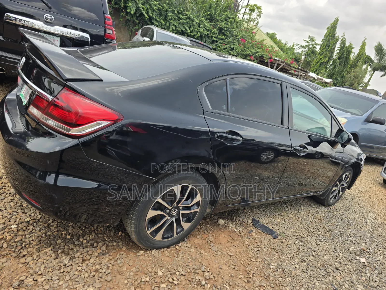 Honda Civic EX 4dr Sedan (1.8L 4cyl CVT) 2015 Black