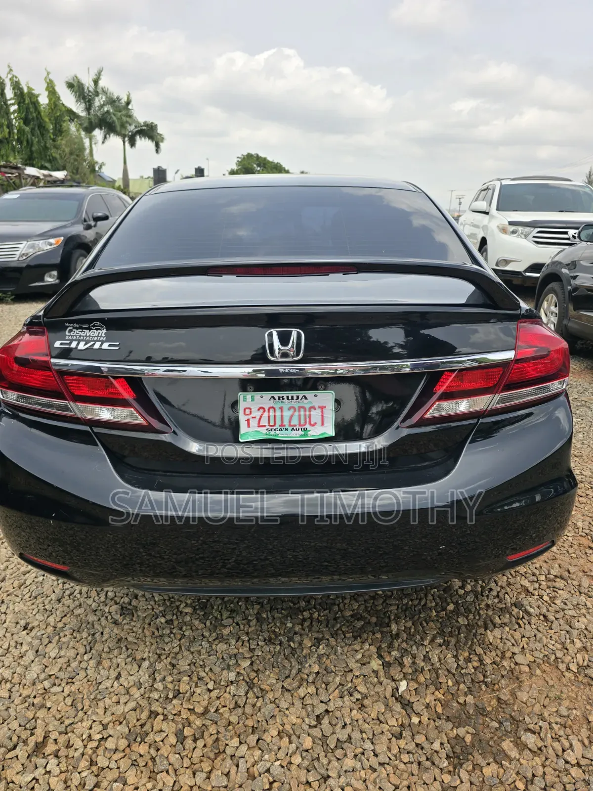 Honda Civic EX 4dr Sedan (1.8L 4cyl CVT) 2015 Black