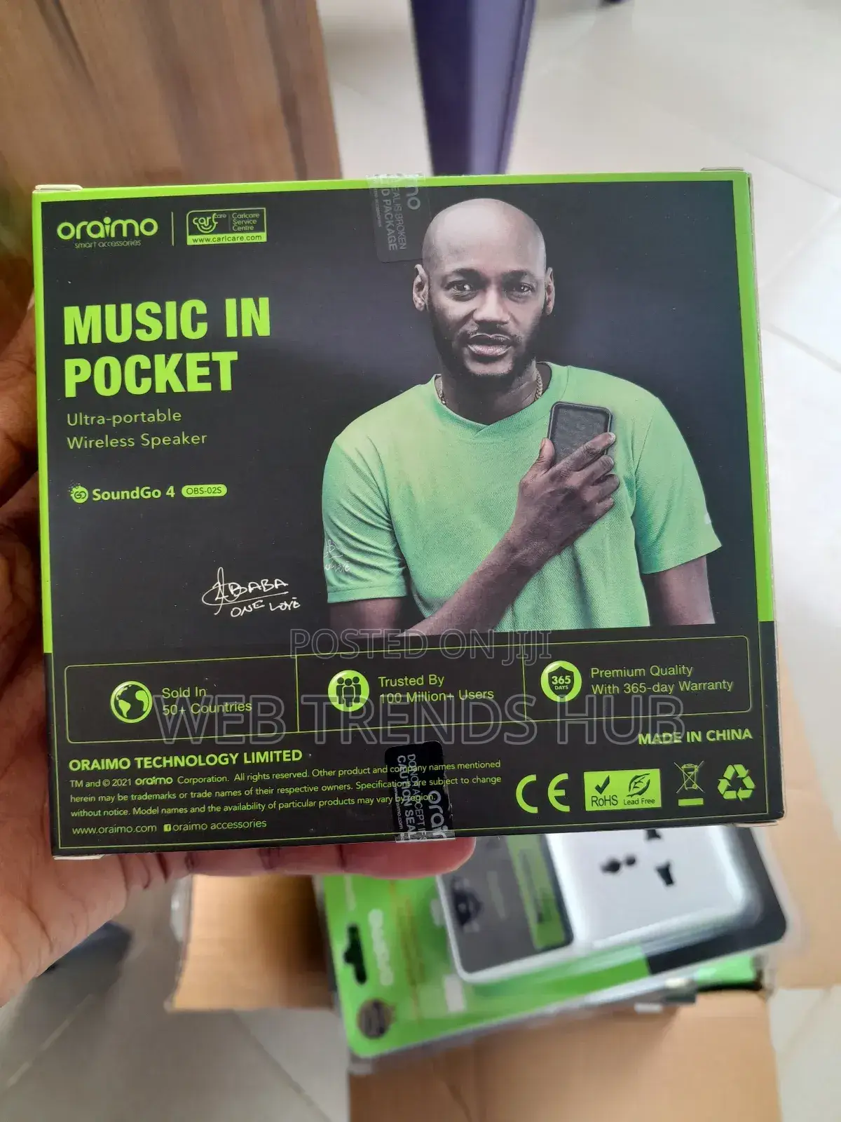 Brand New Oraimo Soundgo 4 (Obs-02s) - Ultra-Portable Wireless Speaker