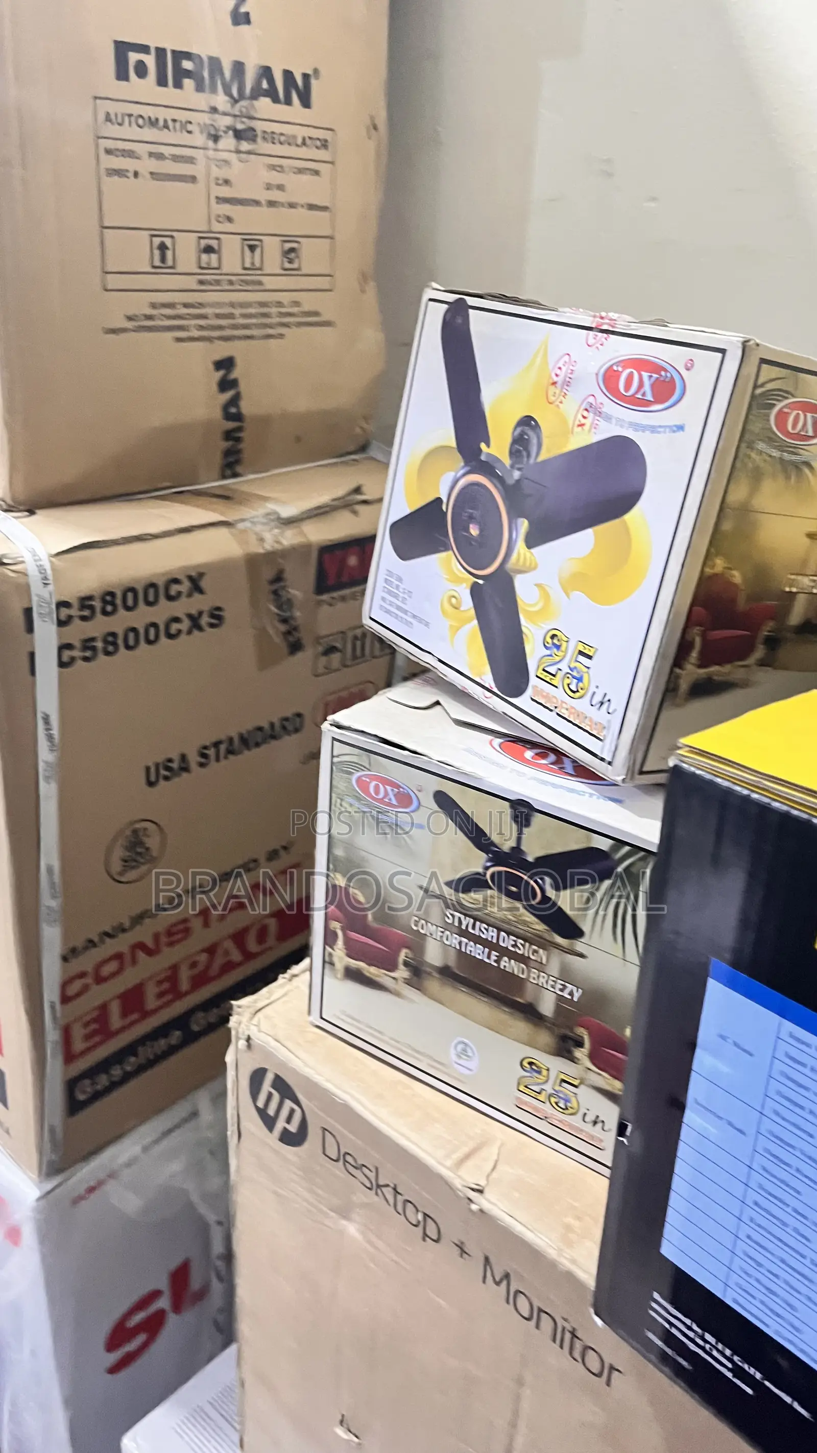 Ox Ceiling Fan 25 Inches [G-113] – Compact Size Efficient Ceiling Fan