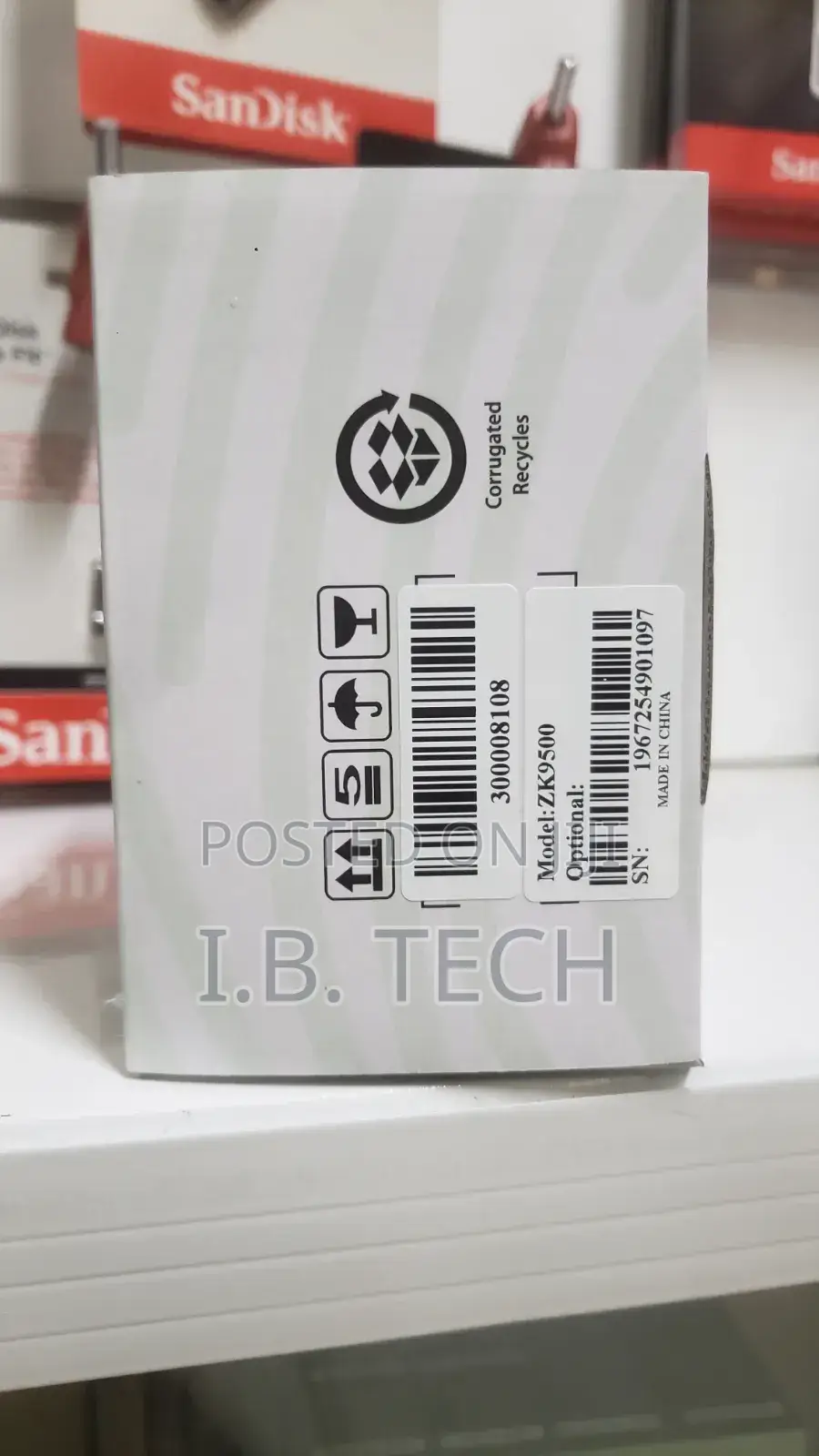 Zkteco Zk9500 Finger Print Scanner