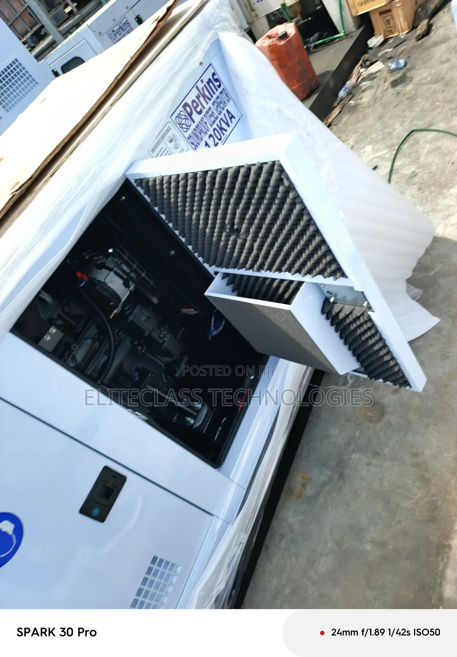 Perkins 120kva Generator Soundproof Version
