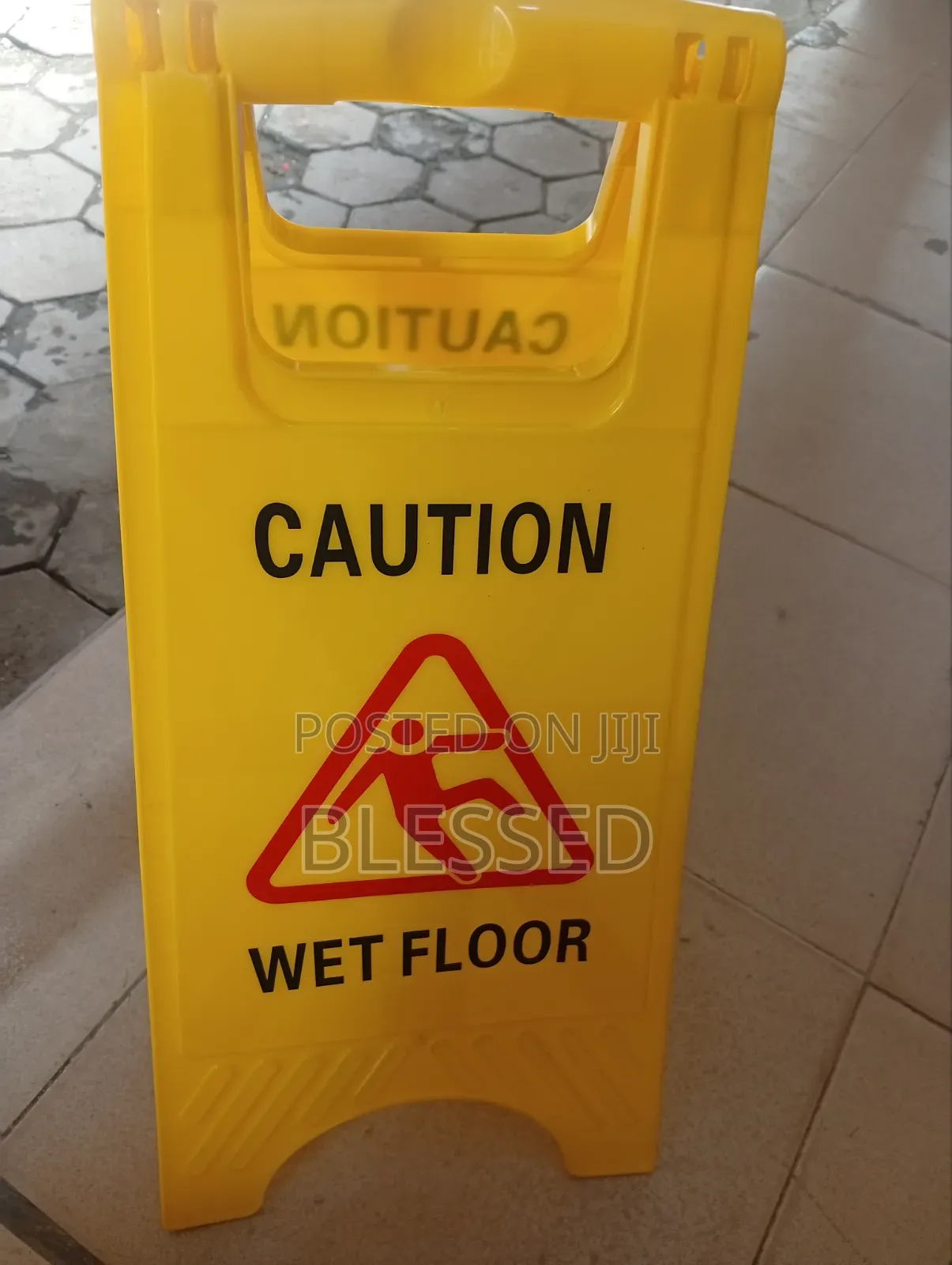 Caution Sign Wet Floor