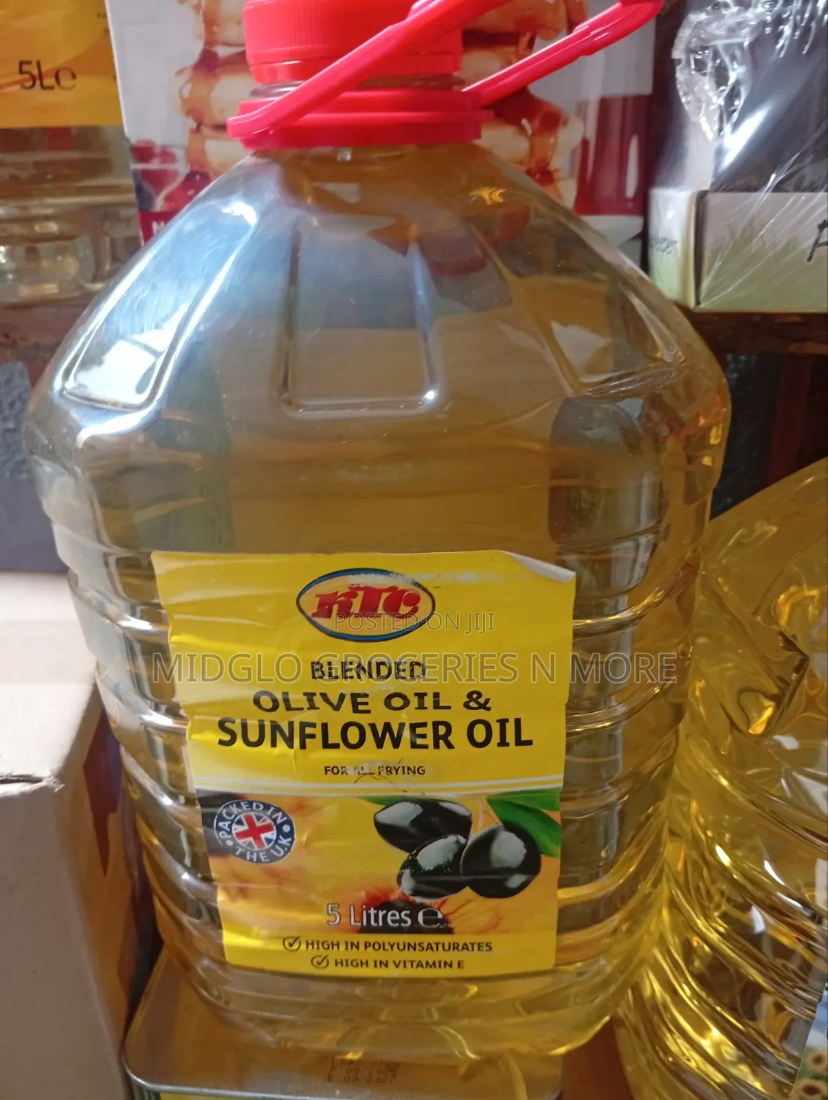 KTC Blended Olive Oil and Sunflower 5litres