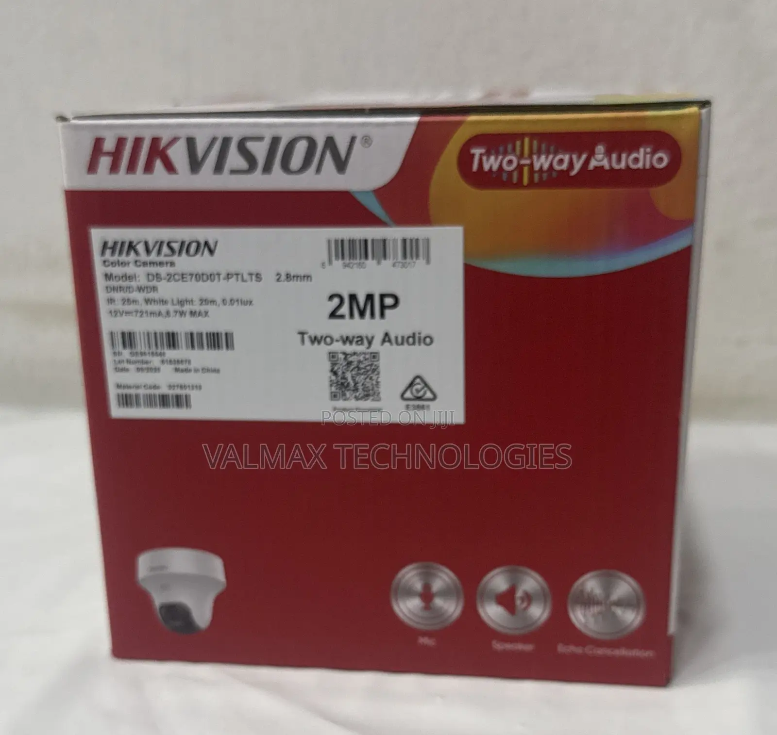 Hikvision Two Way Audio