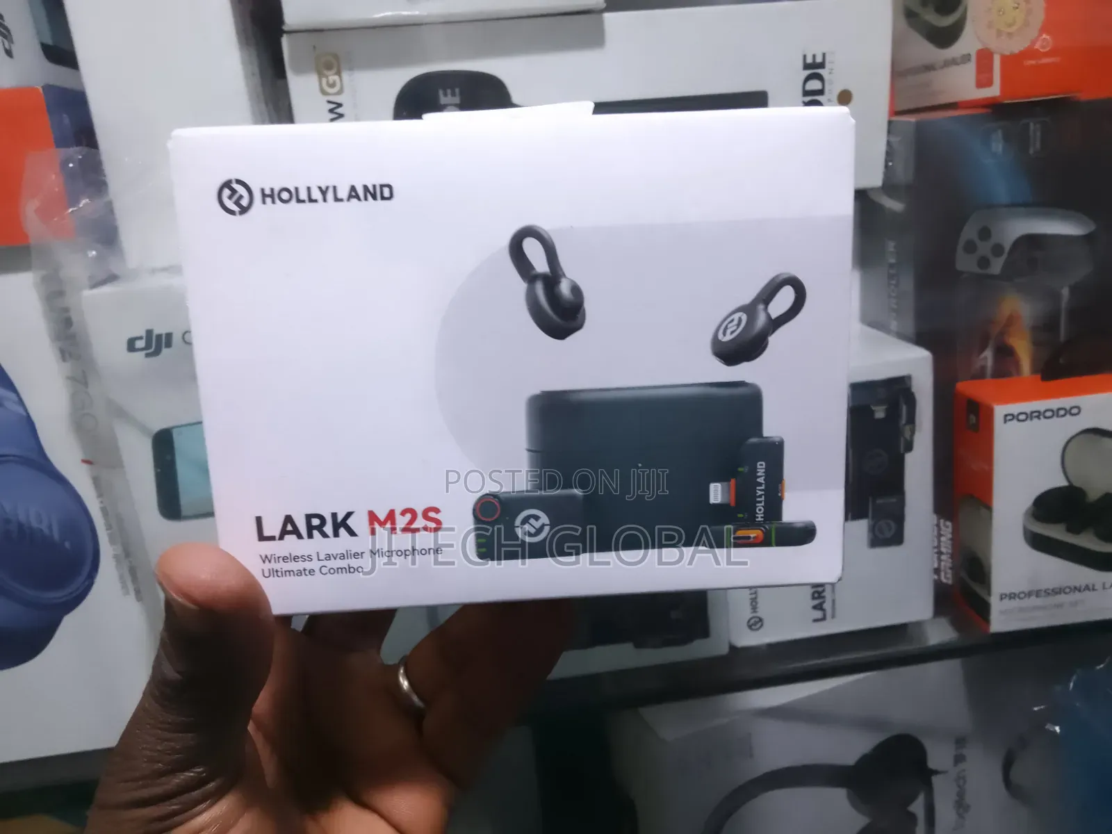 Hollyland Lark M2s Combo 2-Person Wireless Microphone System .
