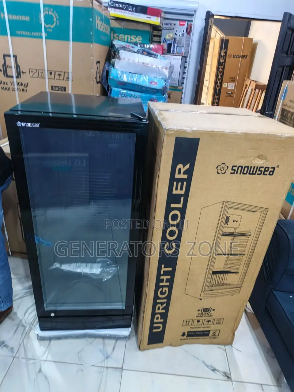 Snowsea Lc270 270l Vertical Cooling Appliance