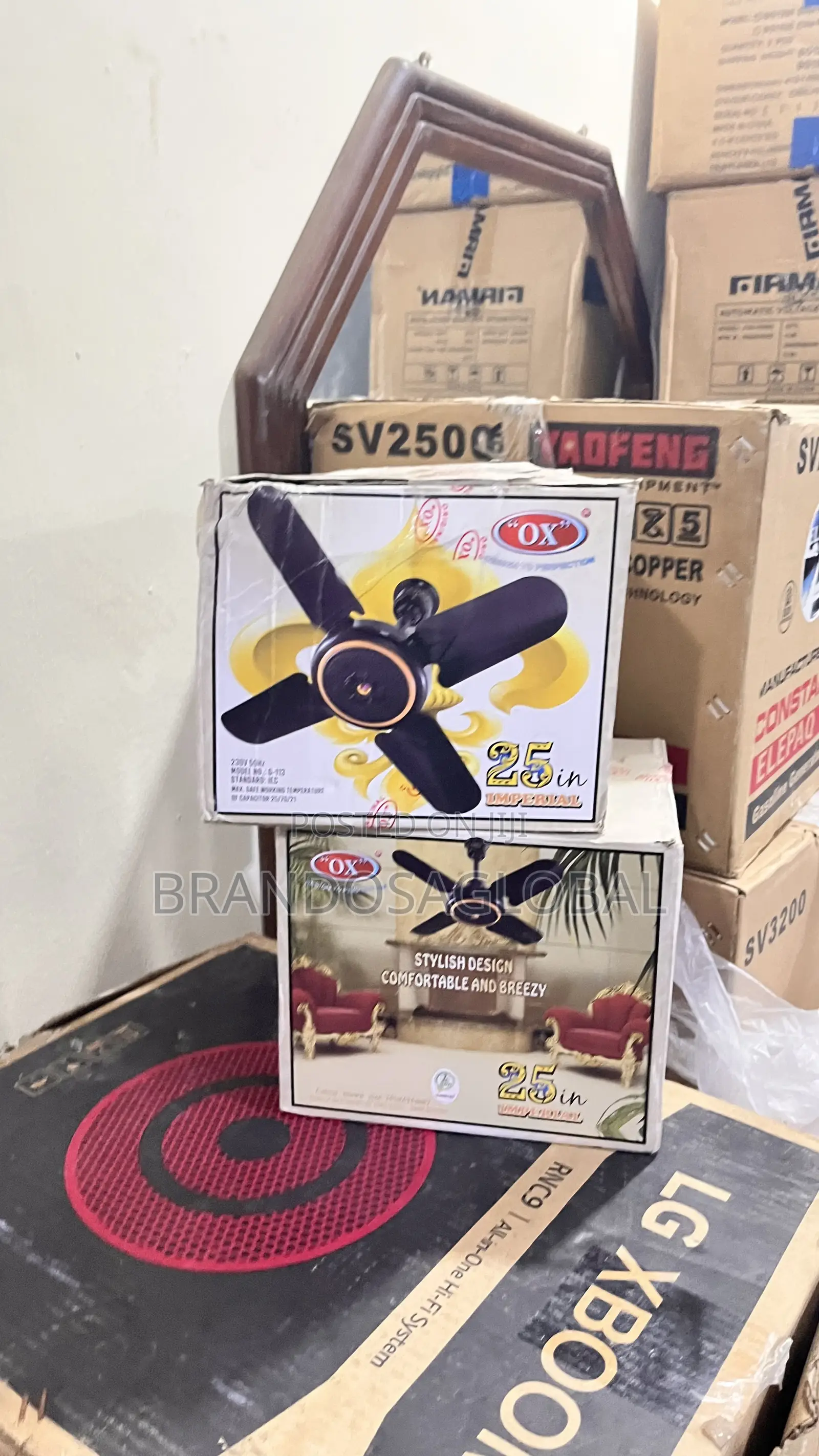 Ox Ceiling Fan 25 Inches [G-113] – Durable Home Ceiling Fan Unit