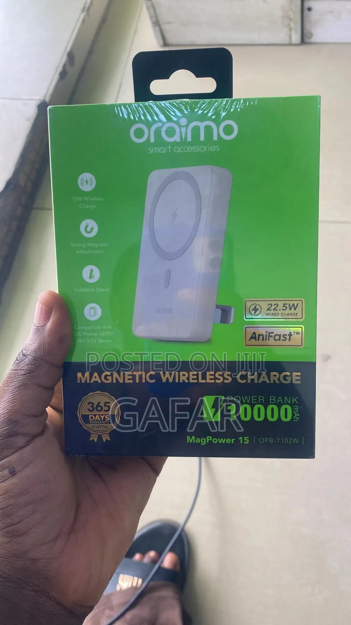 Oraimo Magpower 15