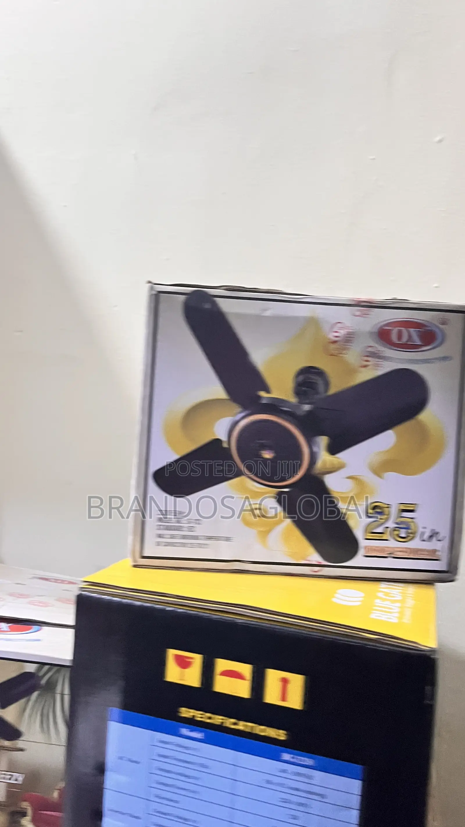 Ox Ceiling Fan 25 Inches [G-113] – Durable Cooling Ceiling Fan Unit