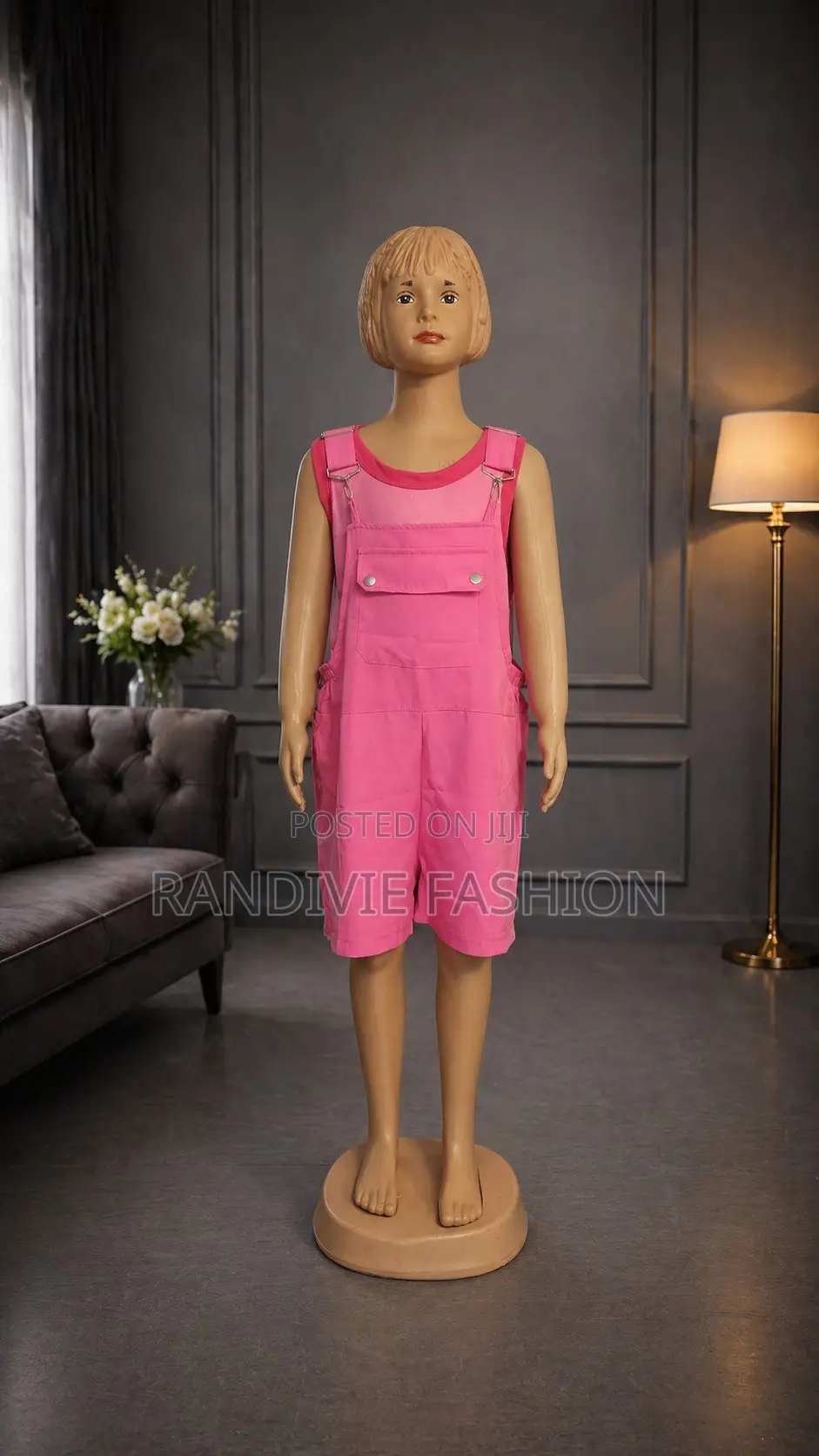 Barbie Overall Set [Pink]