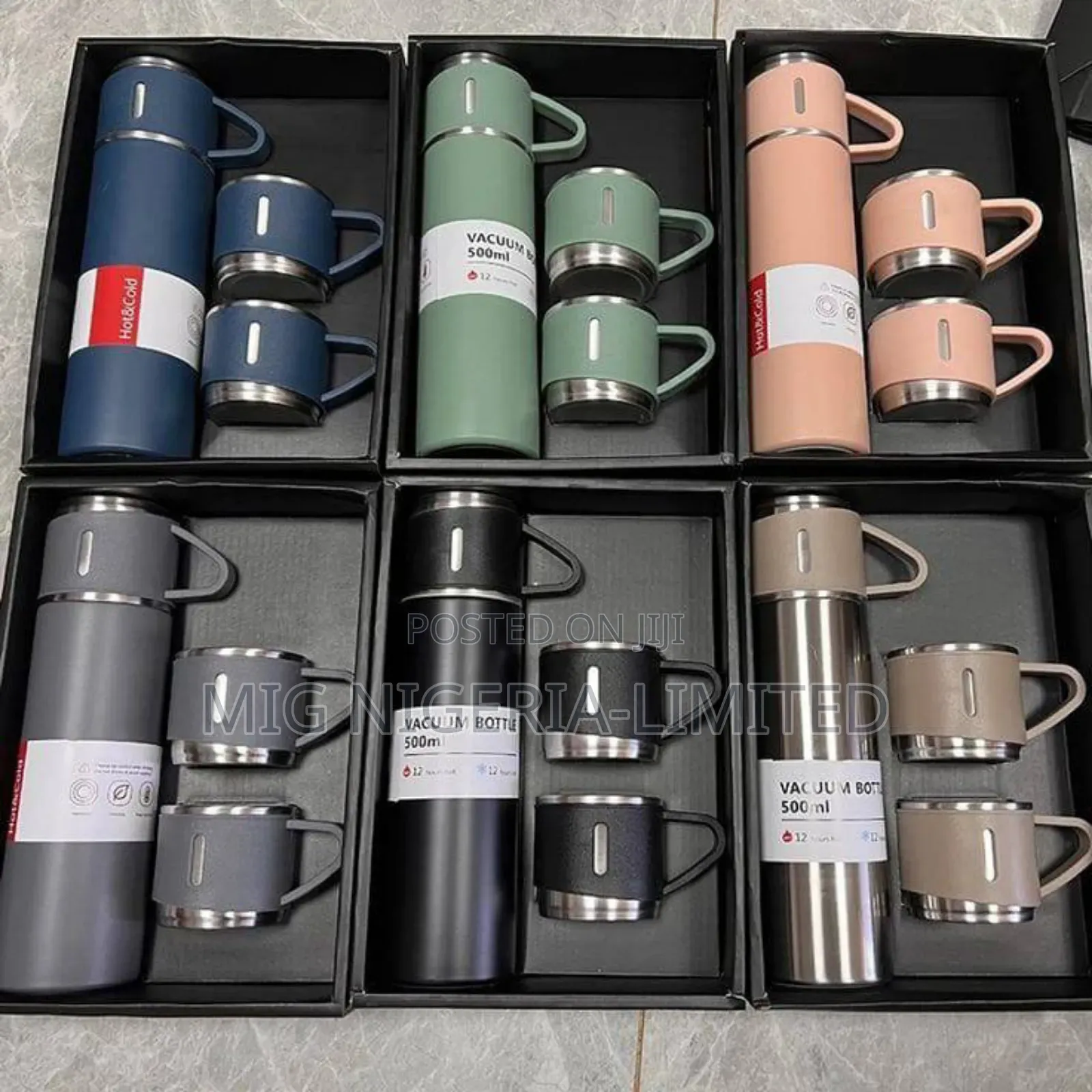 3in1 Vacuum Flask for Tea Home Office Use