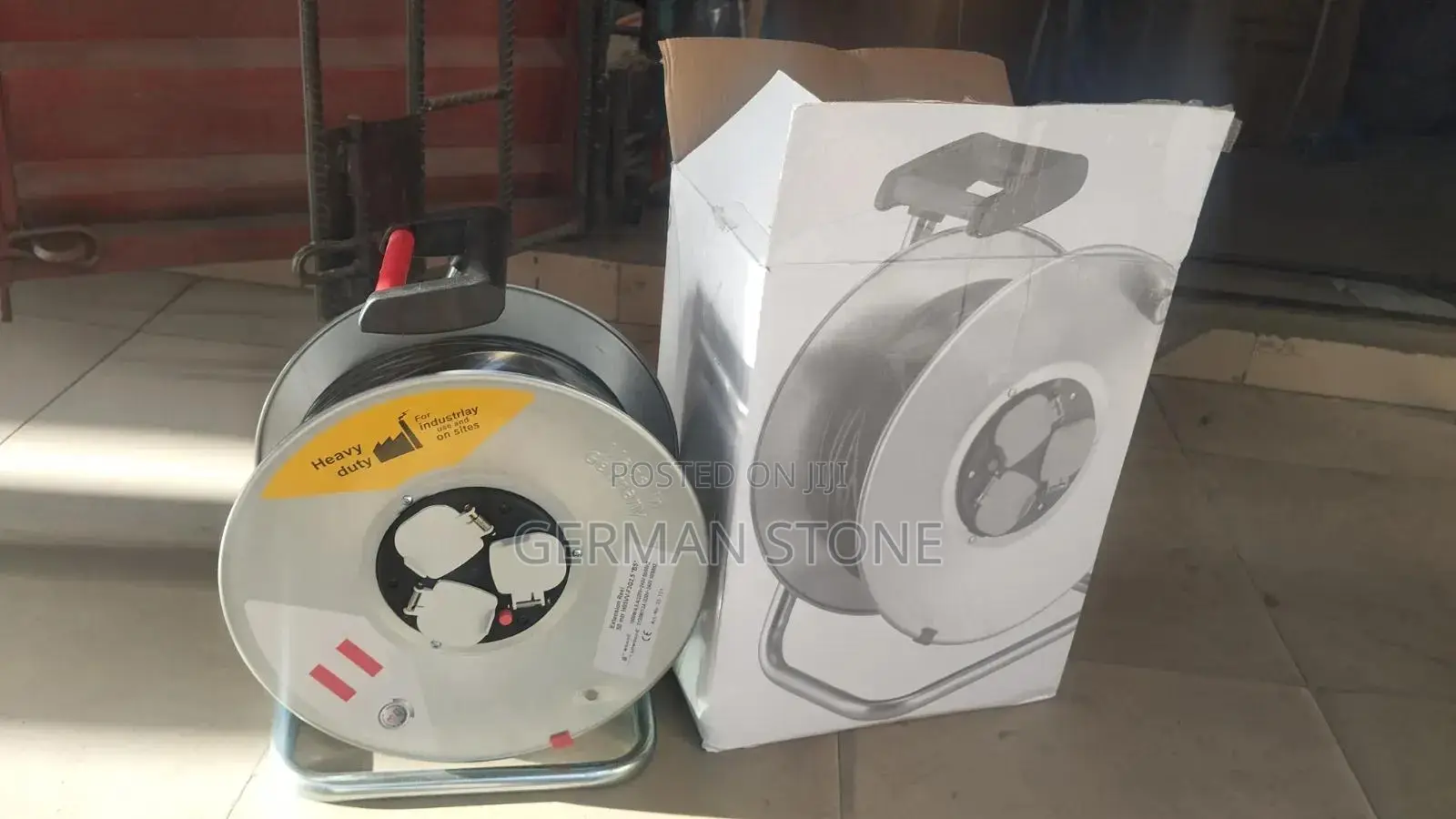 Heavy-duty Industrial Extension Cable Reel