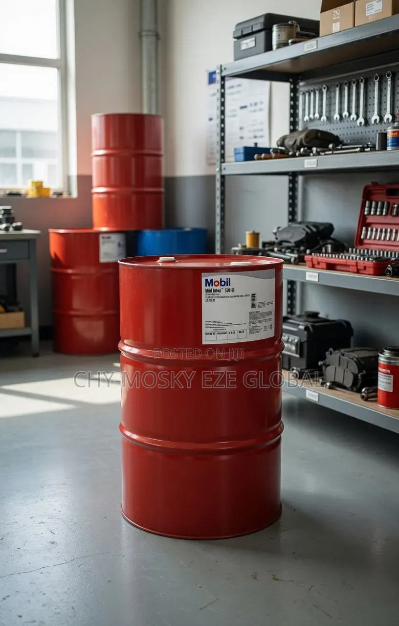 Mobil Delvac 25w-140 High-Viscosity Gear Oil (208ltr/Drum)
