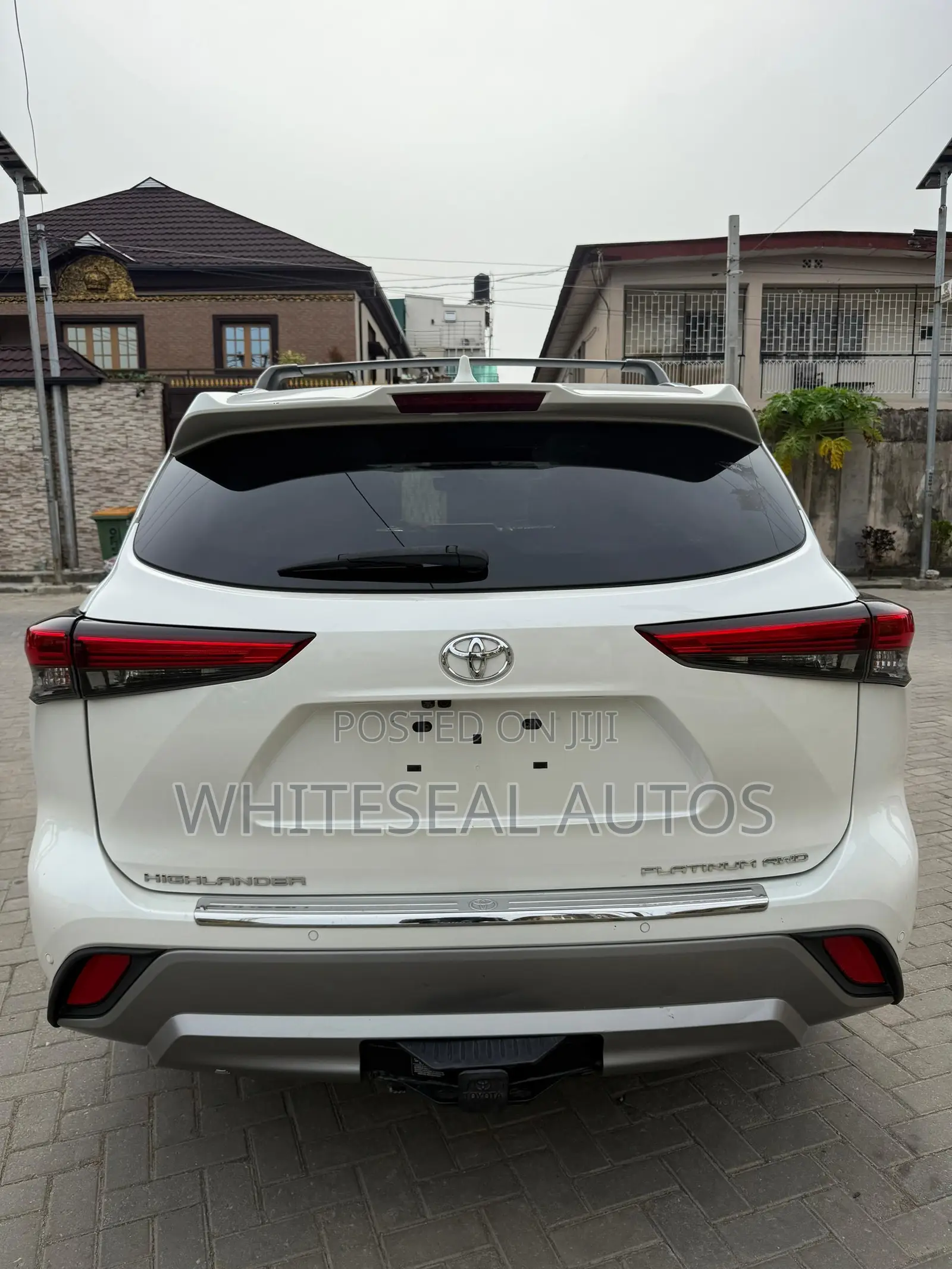 Toyota Highlander Platinum 2021 White