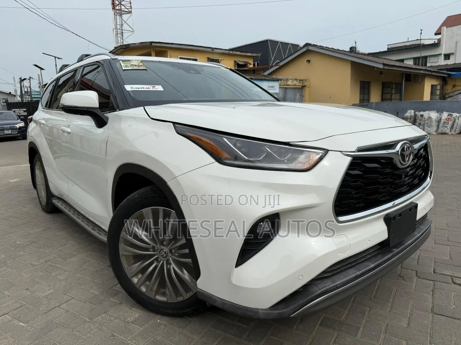 Toyota Highlander Platinum 2021 White