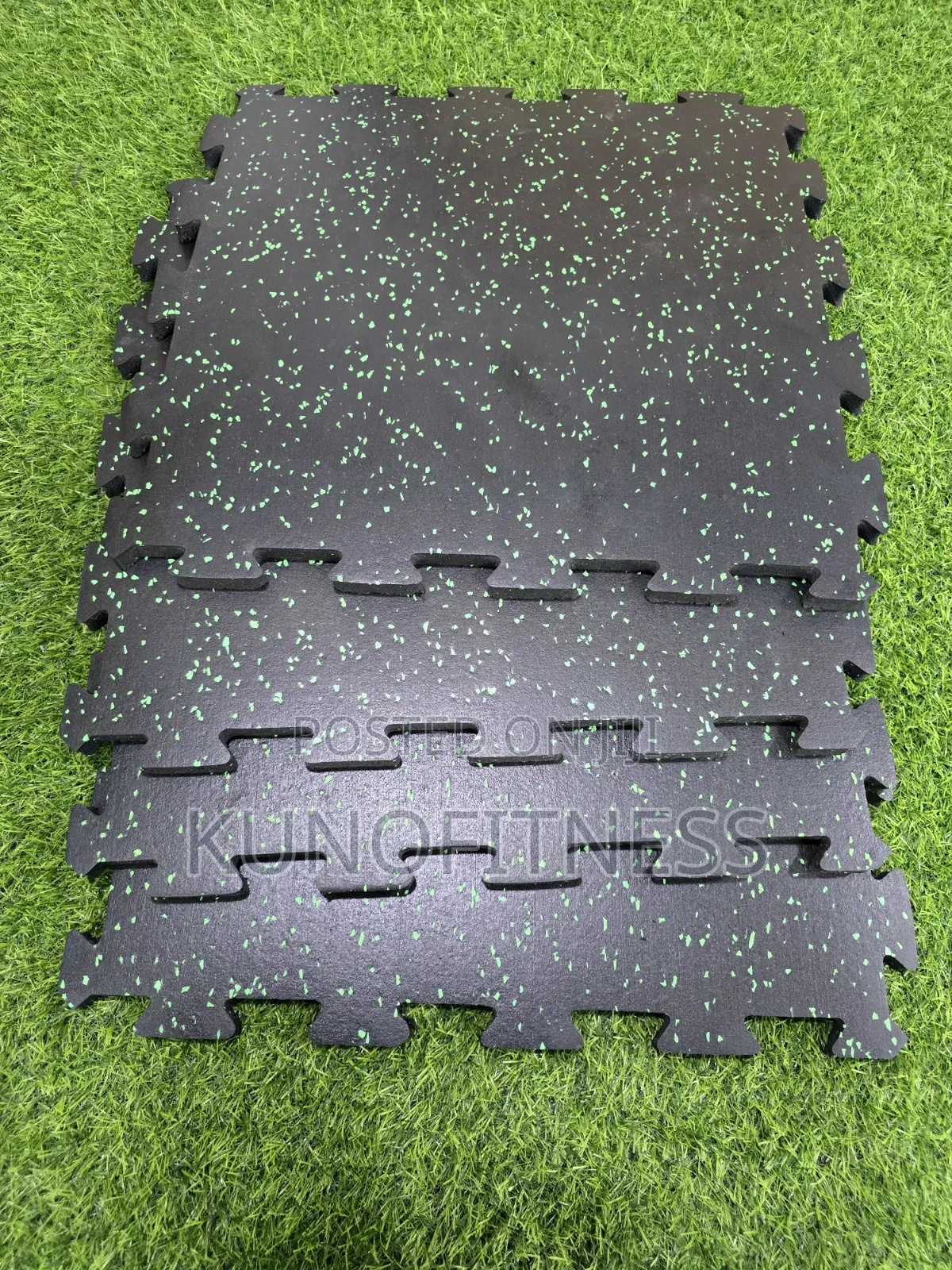 Rubber Gym Mat 20mm Interlocking Heavy Duty – 4pcs | Lagos