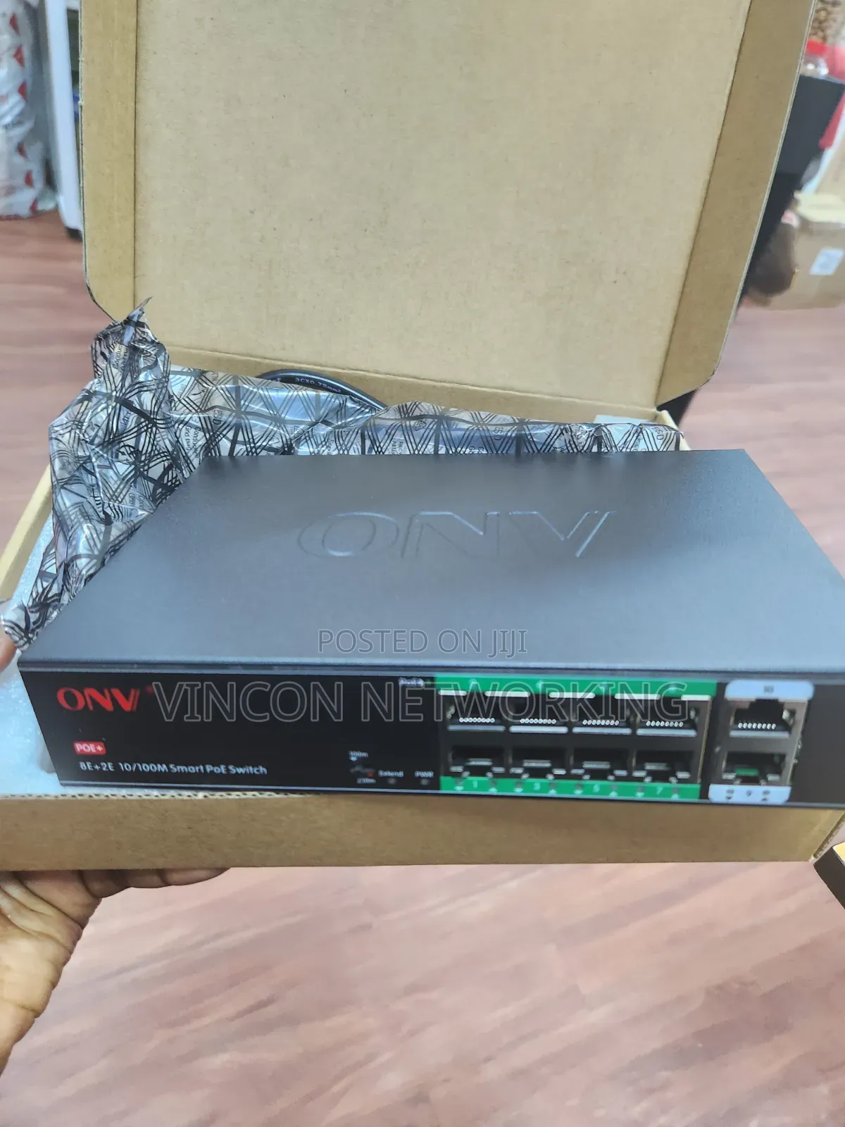 8port 10/100 Onv Smart Poe Switch