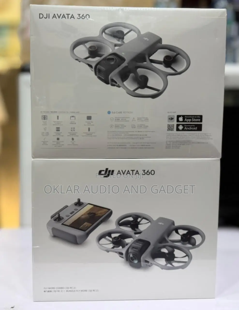 Dji Avata 360 Flymore Combo Drone With Rc2 Screen With Resolution