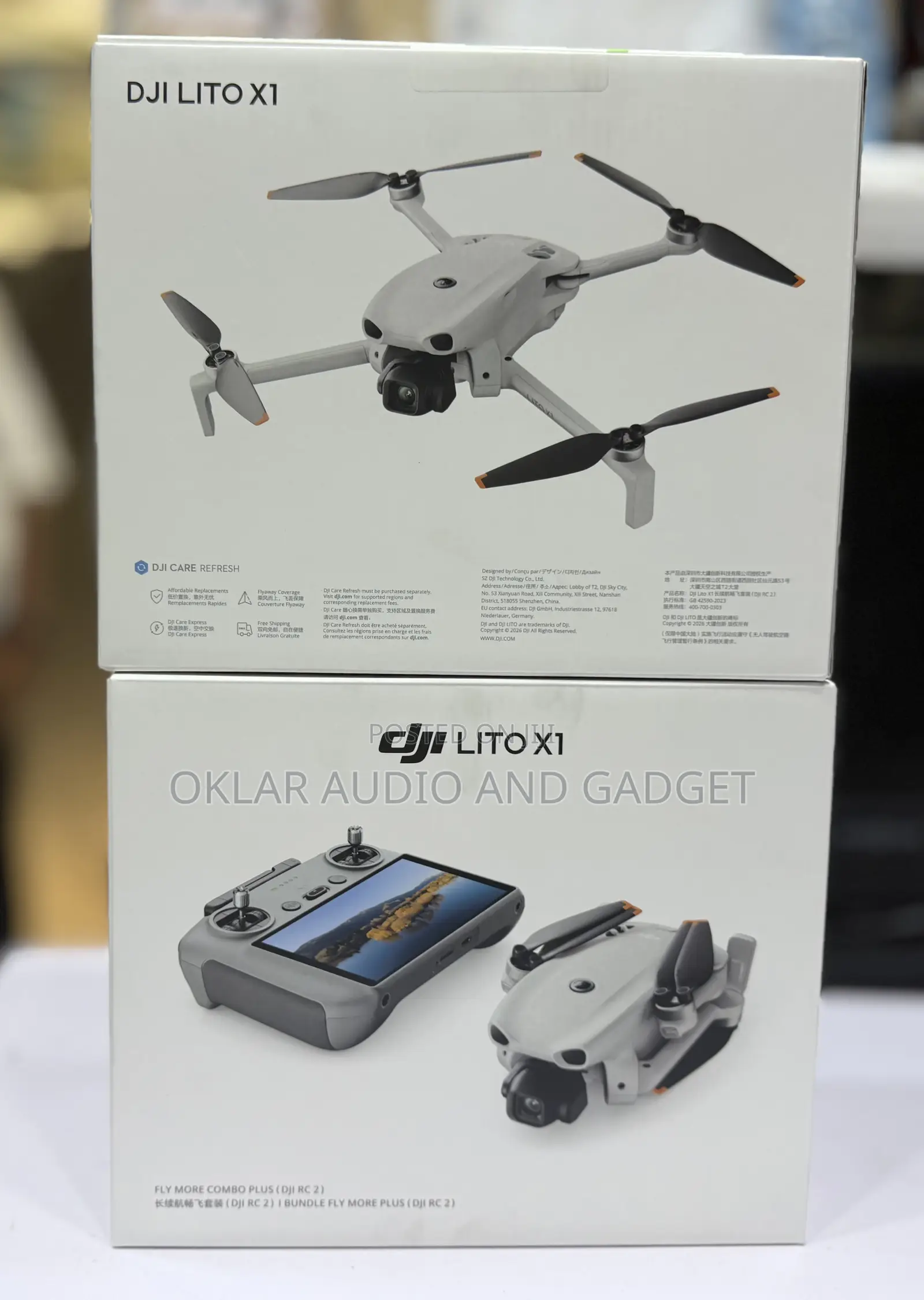 Dji Lito X1 Flymore Combo Rc2 Controller