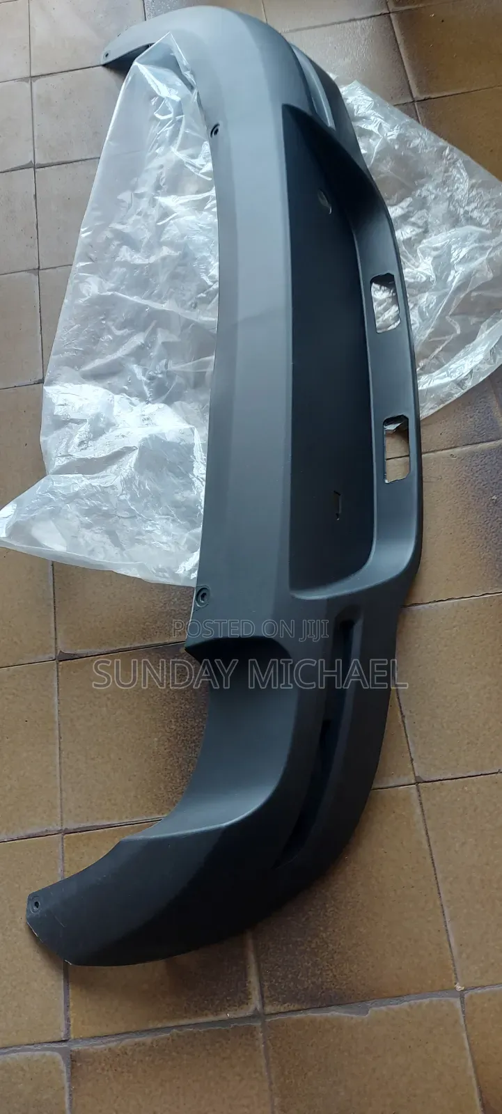 Kia Rio Back Down Bumper 2012