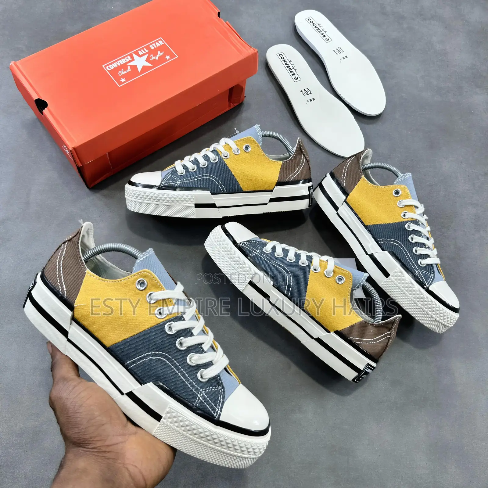 High Quality Converse Chuck 70 Low ‘Patchwork’ “Snk