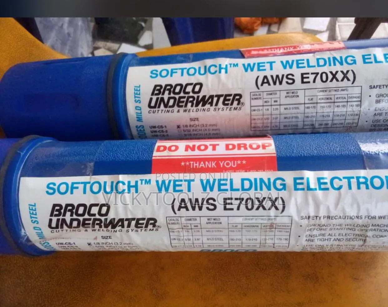 Broco Underwater Wet Welding Electrode Aws E70xx