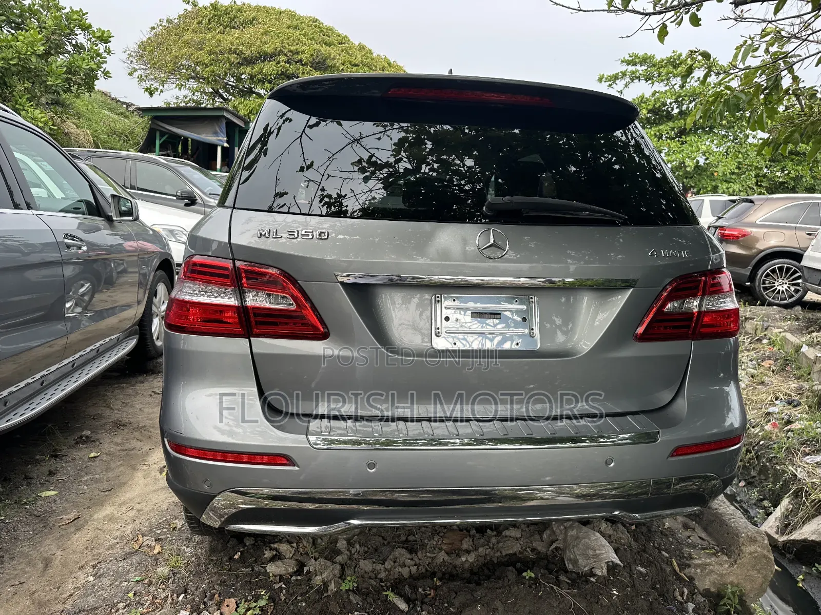 Mercedes-Benz M Class ML350 4MATIC 4dr SUV AWD (3.5L 6cyl 7A) 2014 Gray
