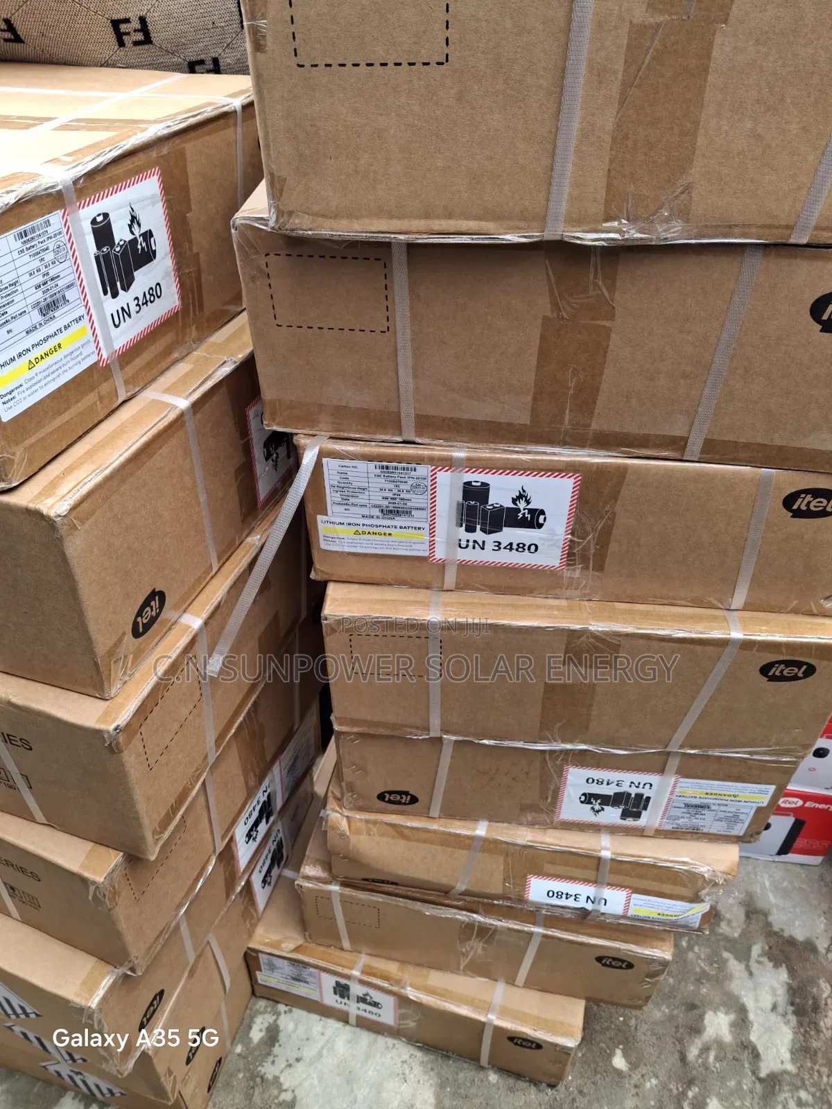 2.5kwh/24v Itel Lithium-Iron Phosphate Energy Storage Battery System