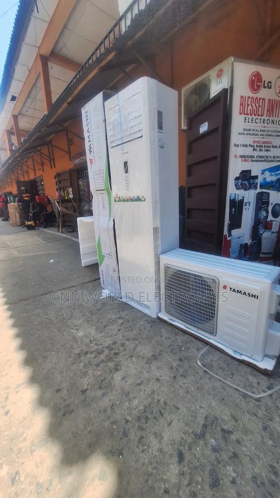 Brand New Tamashi 2ton Floor Standing Ac Copper Super Cooling Warranty