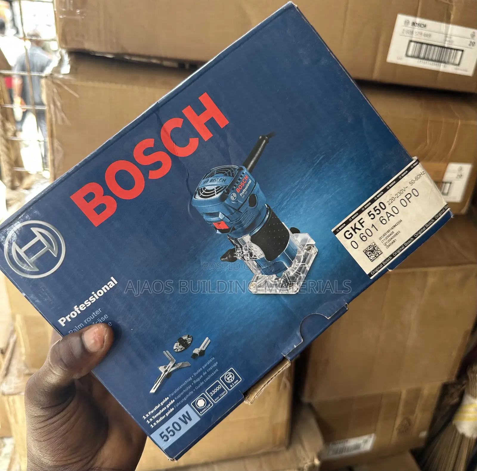 550w Professional Palm Router