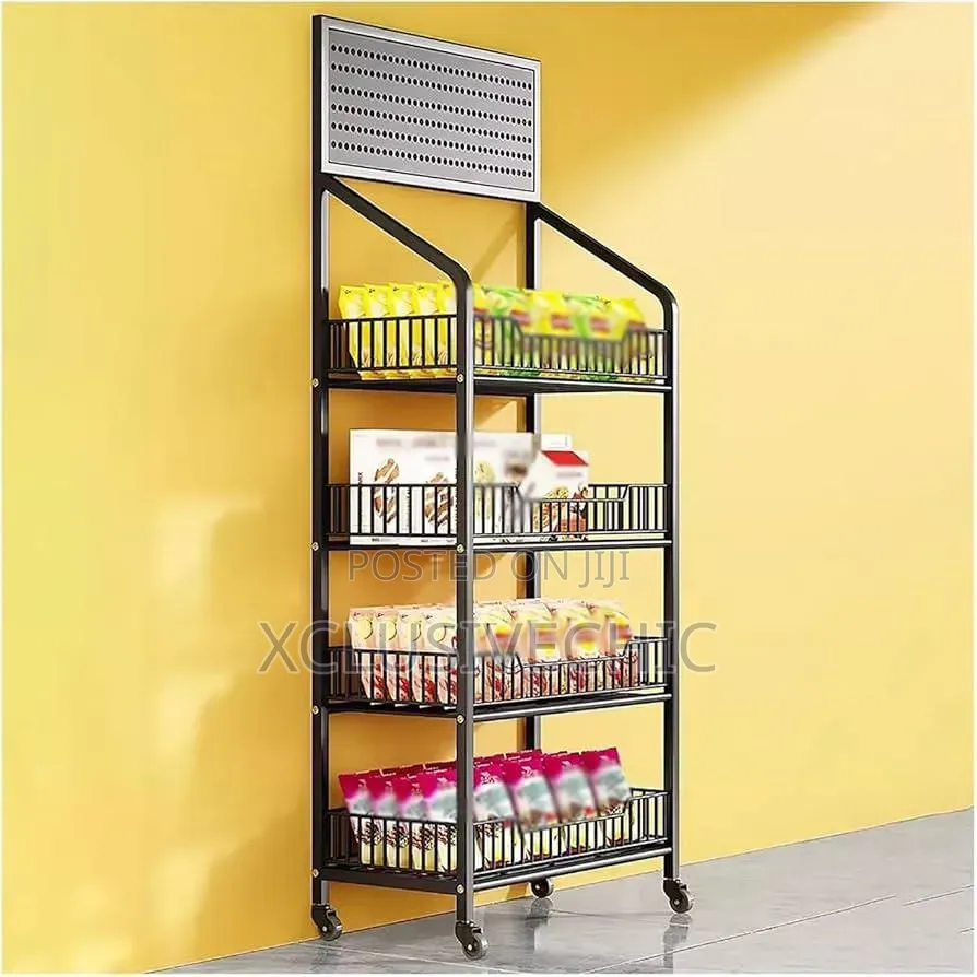 4 Tier Snack / Fruits Shelf Organizer