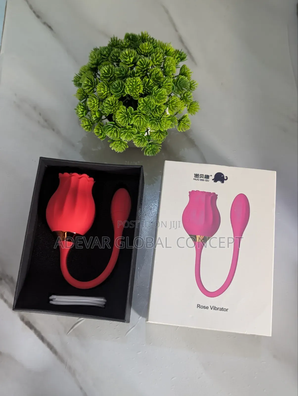2in1 Fun Rose Wind Flower Women Sucking Vibrator Jumping Egg Shaker
