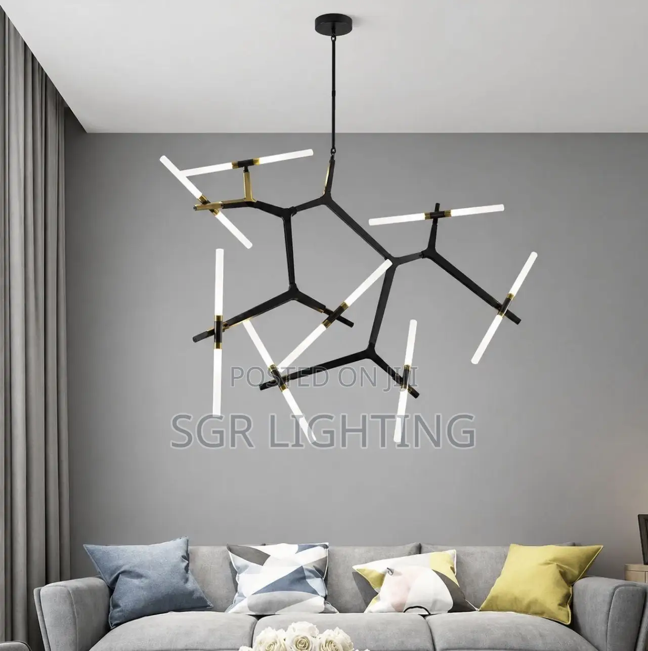 Nordic Creative Artificial Satellite Led Chandeliers