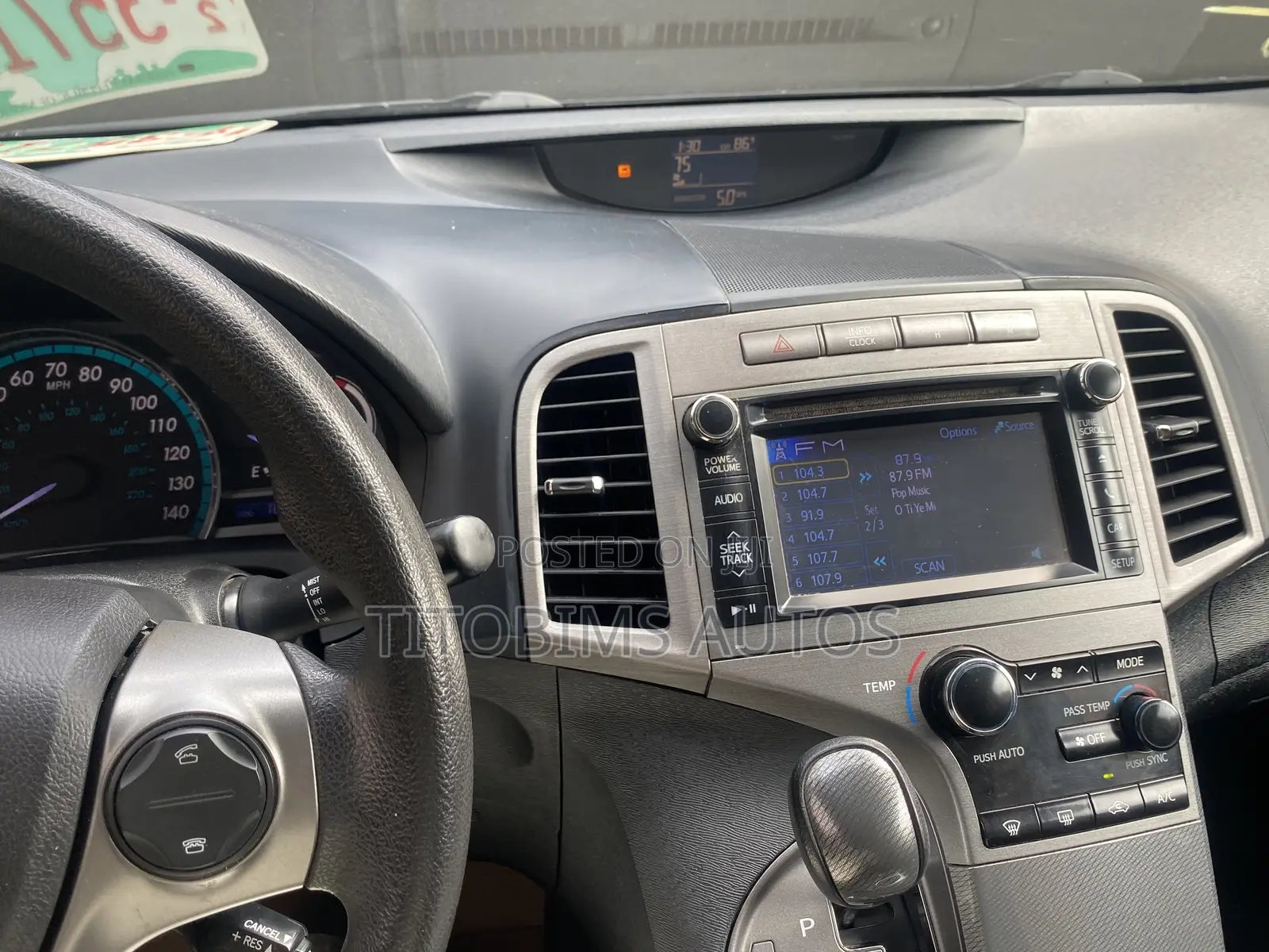 Toyota Venza LE 4dr Wagon AWD (2.7L 4cyl 6A) 2014 Blue